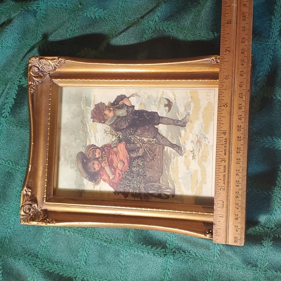 Vintage Print signed by LM - Picture 5 of 5